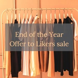 The biggest "Offer to Likers" Sale YET!